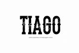 Nome Tiago Tatuagem Joaoleitao Nomes Titi Letras sketch template