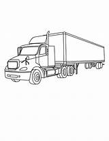 Coloring Pages Car Truck Transporter Police Carrier sketch template