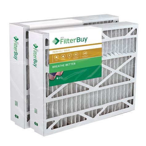 filterbuy xx trane perfect fit bayftfrm compatible pleated ac furnace air filters pack