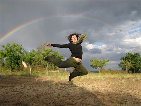 jumping pictures rainbow jumping