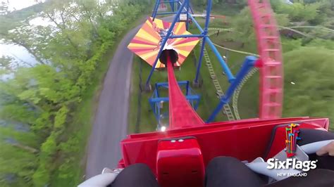 Superman Ride Of Steel Onride Pov Six Flags New England Youtube