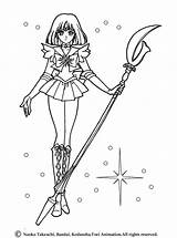 Coloring Moon Pages Sailor Choose Board Saturn sketch template