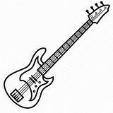 Guitar Bass Electric Icon Drawing Sketch Musical Instrument Line Instruments Transparent Drawings Magnolia String Getdrawings Indian Paintingvalley Clipart Icons Collection sketch template