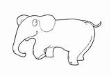 Elefante Elefant Malvorlage Olifant Kleurplaat Schulbilder Educolor Educima Stampare Herunterladen Große Scarica sketch template
