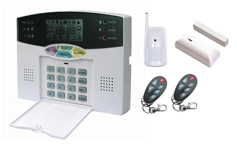 wireless home security system house alarm wireless wired lcd display pstn voice guide alarm