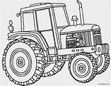 Tractor Coloring Pages Deere John Print Template sketch template