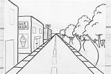 Perspective Practice Overlapping Outschool sketch template