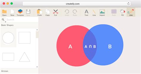 venn diagram maker  create venn diagrams  creately