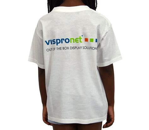 custom logo  shirts design company logo shirts vispronet