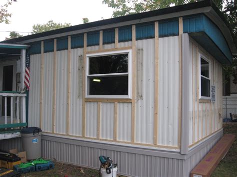 siding stripped   preparation   siding installation mobile home roof mobile home