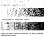 Hatching Shading Ink sketch template