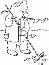 Coloring Cleaning Clean Bear Drawing Environment Surface Pages Printable Template Getdrawings Kids sketch template