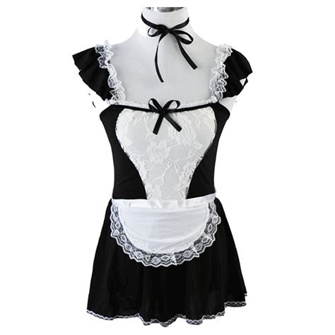 sexy lingerie cosplay french maid servant costume sexy costume buy