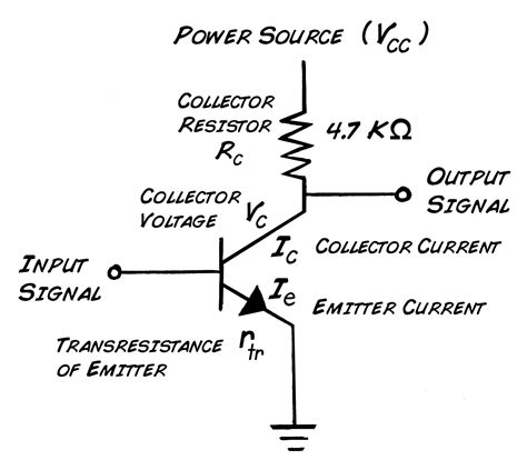 transistor bias resistor calculator