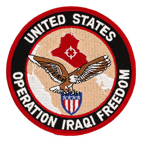 operation iraqi freedom patch flying tigers surplus