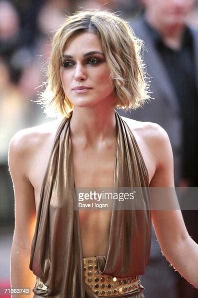 actress keira knightley arrives at the european premiere of pirates