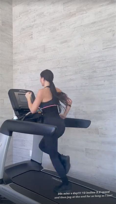 Kylie Jenner Shows Off Booty During Steamy Workout As She Reveals