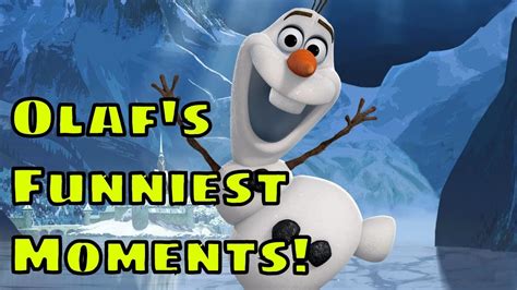 frozen olaf funny moments youtube