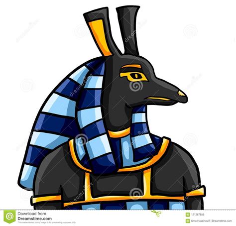 Egyptian God Seth Stock Illustration Illustration Of