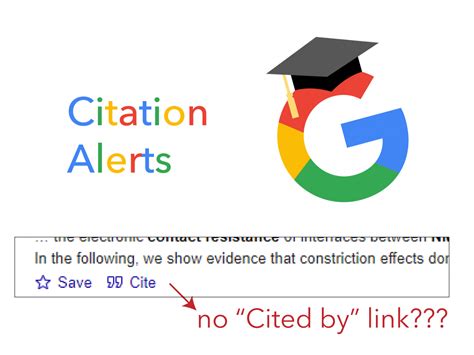 citation alert   uncited article google scholar