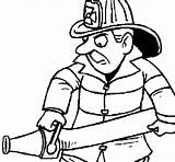 Coloring Firefighter Coloringcrew Fire Pages Firemen sketch template