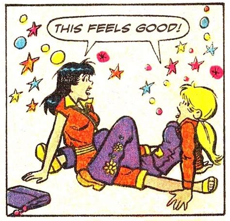 i guess betty and veronica got tired of waiting for archie to pick one of them meme guy