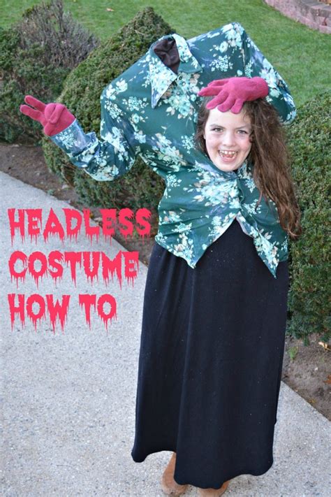 headless costume how to