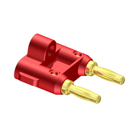 vcb cable connector banana connector red procab high quality cables