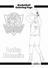 Giannis Antetokounmpo Luka Doncic Mavericks Basketball Bucks Treviso sketch template