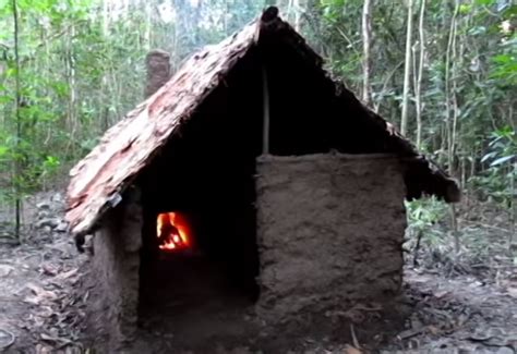video how to build a long term survival shelter with no tools outdoorhub