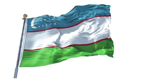 Uzbekistan Flag Png 12300980 Png