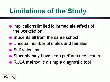 limitations   study