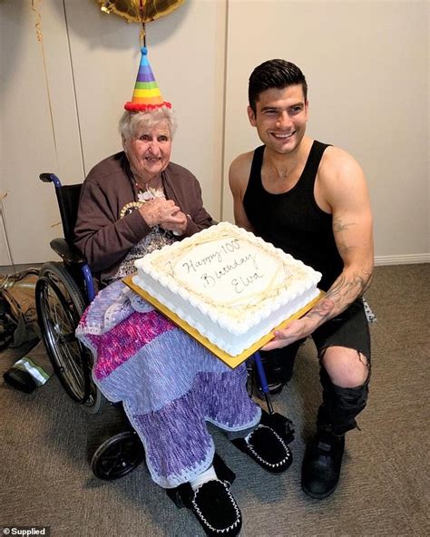 melbourne grandma demands a stripper for her 100th birthday and