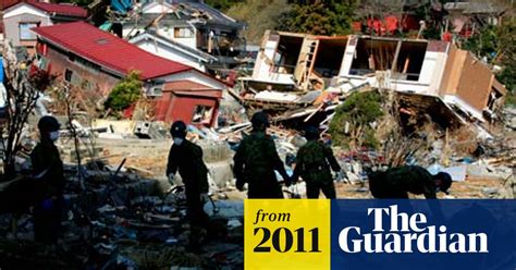 Search For Japan Tsunami Victims Continues Japan Disaster The Guardian