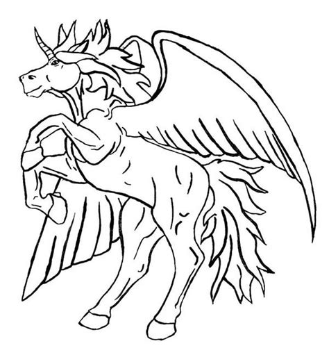pegasus unicorn coloring pages mokasintwitter