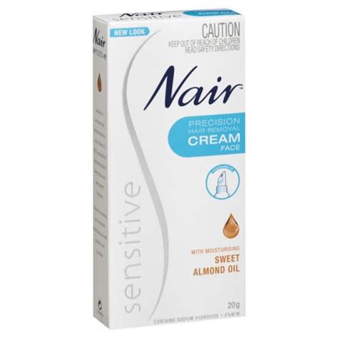 Buy Nair Sensitive Precision Facial Hair Remover Cream 20g Online
