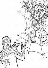 Spiderman Superheroes Coloriage sketch template