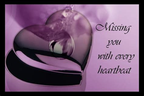 Send Free Ecard Missing You With Every Heartbeat From