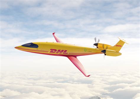 dhl express shapes future  sustainable aviation   order     electric