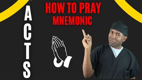 pray  acts mnemonic  acrostic  prayer youtube