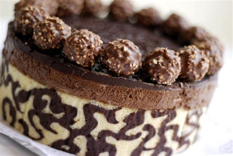 ferrero rocher cake via tumblr image 2488410 by