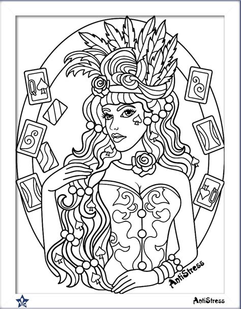 pin  beautiful women coloring pages  adults
