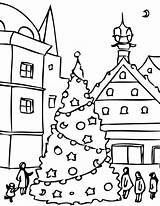 Coloring Holidays Pages Christmas Drawing Holiday Celebration Getdrawings sketch template
