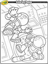 Crayola Coloring Pages Space Printable Kids Astronauts Own Make Print Drawing Fall Color Clipart Getcolorings Icon Easter Crafts Words Getdrawings sketch template