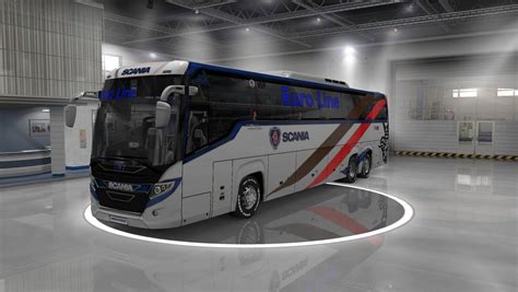 scania touring euro  hd skin   passenger