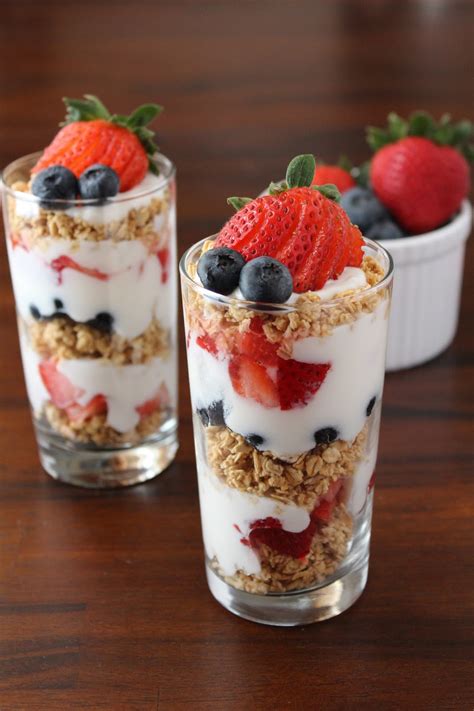 love  confections berry parfaits  brunchweek daily foods