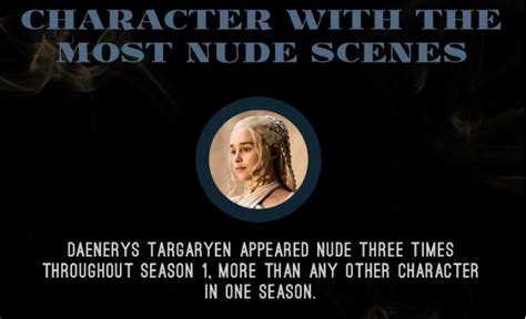 game of thrones character nudity and sex count impulse gamer