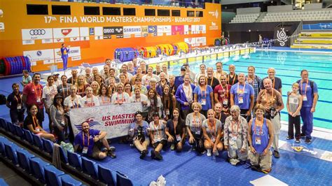 Usms Swimmers Break Eight World Records At Fina Worlds In Hungary U S