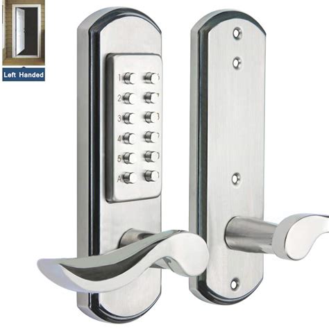 hangcheng left handed door keyless entry door lock mechanical digital code lock  deadbolt