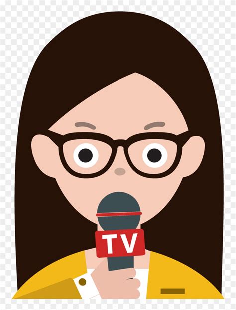 clipart news reporter   cliparts  images  clipground